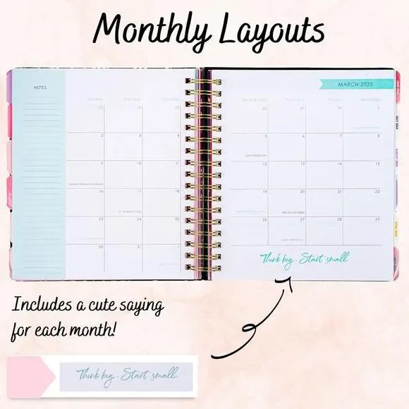 Votum 18 Month Planner 2024-2025 - July 2024- Dec 2025 Planner- Daily Weekly ... - Picture 7 of 10